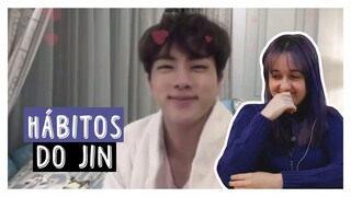 REAGINDO À 'HÁBITOS DO JIN' #SEMANABTS