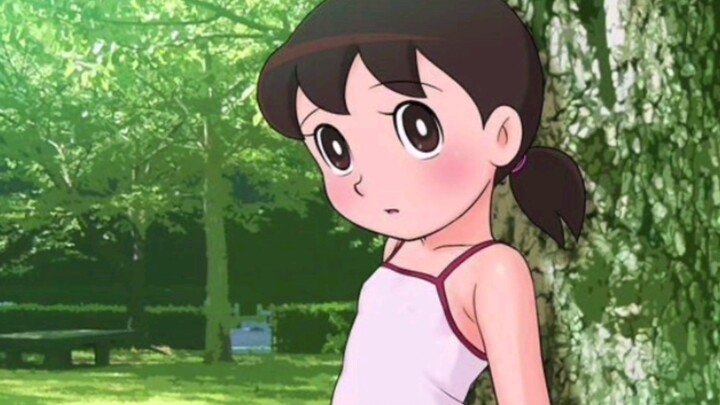 AI draws Doraemon Shizuka ten times
