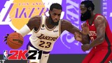 NBA 2K21 Modded Orlando Bubble Showcase - Lakers vs. Rockets | Current Gen Gameplay