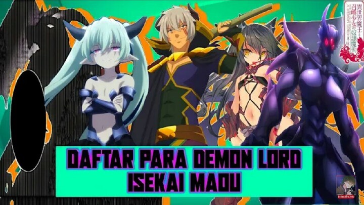 SIAPA SAJA SOSOK RAJA IBLIS DI ISEKAI MAOU??