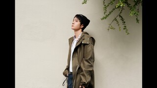 王一博日记10.21，VOGUE，新代言法丽兹预热，JimmyChoo，EVISU