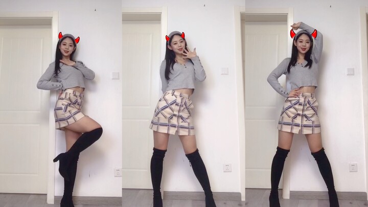 I always want to be held in your arms by AOA's heart-pounding dance, Halloween little devil dance, h