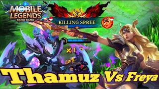 THAMUZ PANAS 🔥 FREYA LEMAS🤣🤣,,❗❗