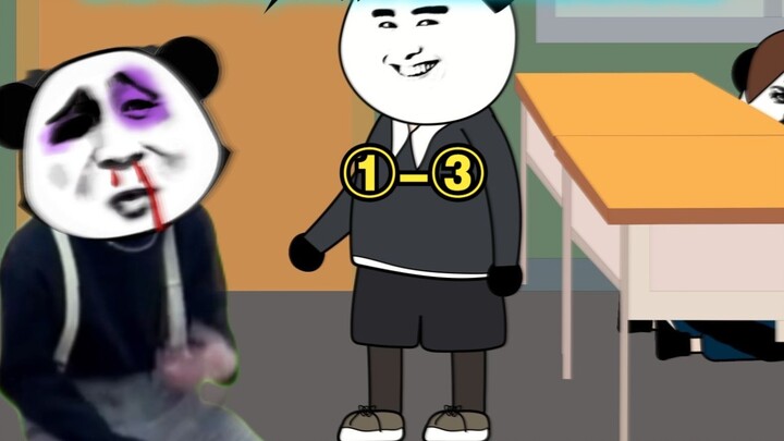 After reading the rules of the strange talk, I gave the teacher in the overalls a big bag! "Rules of