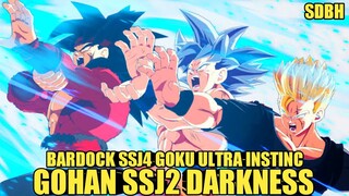 Bangkitnya kekuatan dahsyat dari gabungan Goku gohan dan bardock - super dragon ball heroes