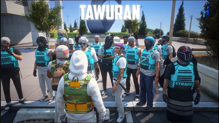 TAWURAN DI LABIRIN LAWAN WHITENEY !! BRYAN VS EVERYBADI GIMANG!! || GTA 5 ROLEPLAY