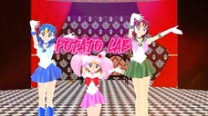 TRIO SAILOR MOON JADI GOYANG THE POTATO LAB
