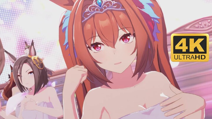 [4K] Now is the hot spring time, bath towel Ver.｢Aya Phantasia｣ bath towel Yamato CENTER[Uma Musume: