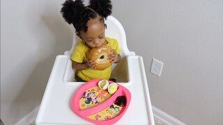 WHAT WE EAT VS WHAT OUR BABY EATS IN A DAY!! (OUR NEW DIETS FOR 2022)