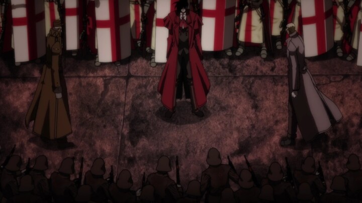 [HELLSING/MAD] At the time of the battle, the full moon hangs high, and the midnight game is about t