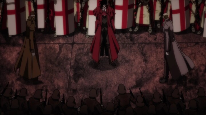 [HELLSING/MAD] ในช่วงเวลาของการต่อสู้ พระจันทร์เต็มดวงลอยสูง และเกมเที่ยงคืนกำลังจะจบลง เราคือผีและผ