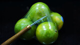 【DIY】4 cutting ways of green oranges in Karaoke