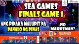 GAME 1 SEA GAMES GRAND FINALS | PHILIPPINES VS INDONESIA | MALUPIT NA PANALO