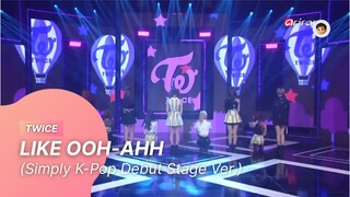 [20151107] TWICE - LIKE OOH-AHH (Simply K-Pop Debut Stage Ver.)
