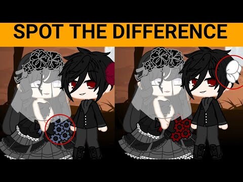 ||SPOT THE DIFFERENCE|| HALLOWEEN EDITION|| GACHA CLUB RIDDLES|| 🍒
