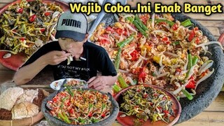 Wajib Coba.. Sambel Ulek-Ulek Viral, Tumis Bunga Pepaya Super Nikmat, Dijamin Tidak Pahit