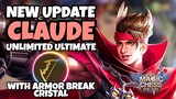 NEW COMBO CLAUDE ARCHER UNLIMITED ULTIMATE ! MAGIC CHESS NEW UPDATE