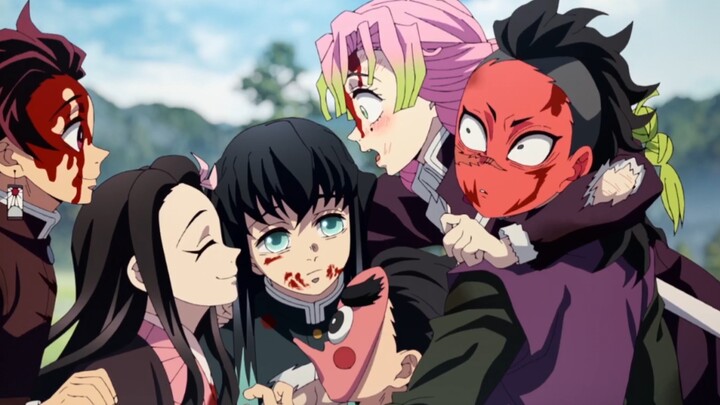 Nezuko suddenly starts talking, scaring Love Hashira so much he can’t even cry!