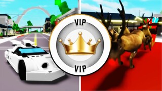 Roblox Brookhaven 🏡RP VIP HOLIDAY UPDATE VEHICLES (Batmobile & Santa's Sleigh..?)
