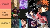 RANKING ANIME VILLAINS//ANTAGONIST!! [Anime Villain Tier List]