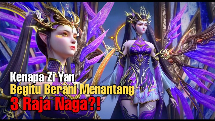 𝗧𝗘𝗥𝗨𝗡𝗚𝗞𝗔𝗣‼️ Alasan Zi Yan Gak Takut Hadapi Tiga Raja Naga Sekaligus!