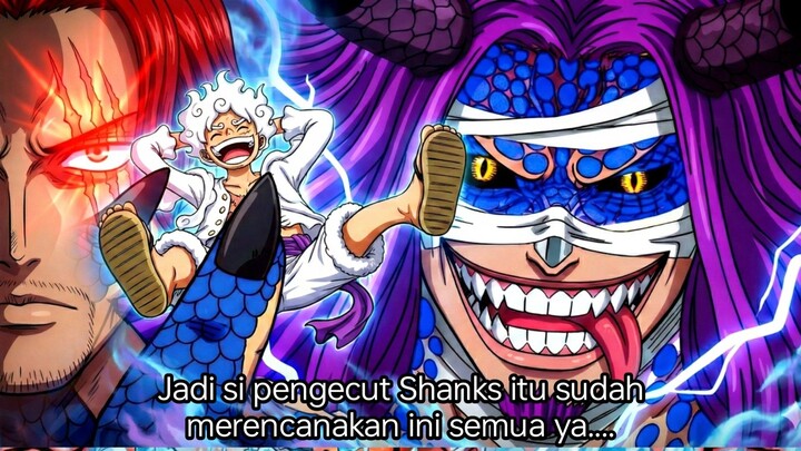 ONE PIECE TERBARU - RENCANA GILA SHANKS SELAMA 14 TAHUN! PERTEMUAN DUA BUAH IBLIS DEWA DI ELBAF!