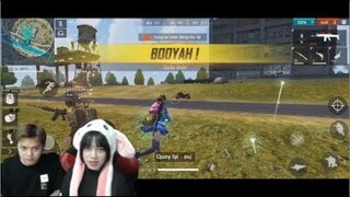 Cá Mòi TV Lần Đầu TOP 1 FreeFire Nhờ Được Gánh !