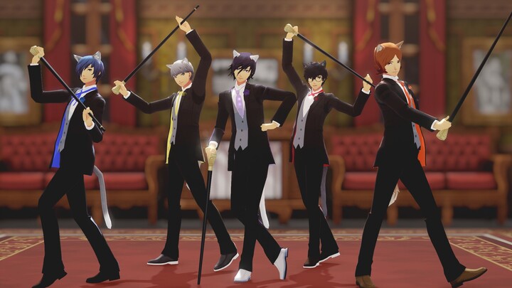 [MMD Persona] Menjadi Kentang Protagonis Pria/Kentang Berubah