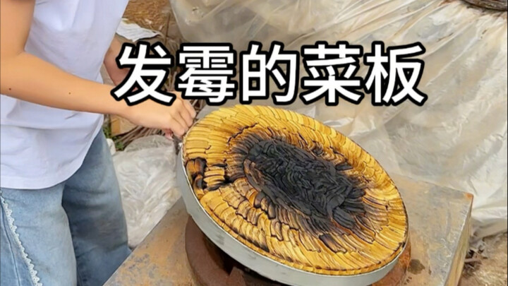 เขียงของคุณปู่ยังไม่ทันได้ใช้ก็พังแล้ว #เขียง #งานทำมือ #บันทึกความจริง