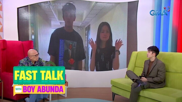 Fast Talk with Boy Abunda: David Licauco, na-appreciate ang friendship with Barbie! (Episode 367)