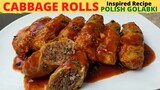 CABBAGE ROLLS | Relyenong Repolyo | STUFFED Cabbage Rolls | Filipino Style | Inspired Recipe