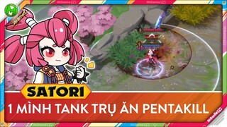 Satori, thức thần duy nhất có thể Tank trụ ăn Pentakill, tui xem mà tui tức hộ luôn á