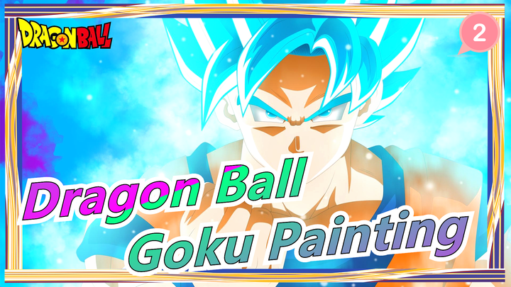 [Dragon Ball] [Kakarot] How to Paint a Goku in 30mins, 3mins And 30s! / Quick Painting Challenge_2