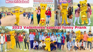 2023 Valentine special Teddy bear prank video || Full funny video 😅😅