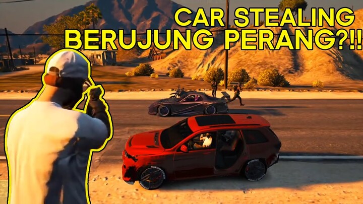 CAR STEALING BERUJUNG PERANG TERBESAR DI KOTA !!! #HOPEFULLY