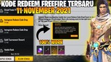 BURUAN❗KODE REDEEM FREE FIRE TERBARU HARI INI 11 NOVEMBER 2021 - 100% WORK