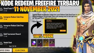 BURUAN❗KODE REDEEM FREE FIRE TERBARU HARI INI 11 NOVEMBER 2021 - 100% WORK