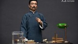 1/6 boneka bergerak yang diproduksi secara khusus untuk memperingati 140 tahun kelahiran Tuan Lu Xun