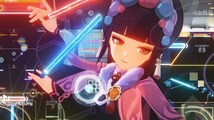 【เทพธิดาผ่าม่าน】วิธีเล่นที่ถูกต้อง พร้อมให้เล่นแล้วในเกมดนตรีกว่า 20 เกม⚡⚡