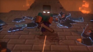 [Minecraft] Hardcore Animations Of In-game Highlights