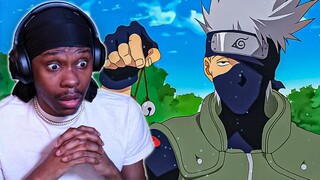 NARUTO VS KAKASHI!! - Naruto Episode 4 REACTION!