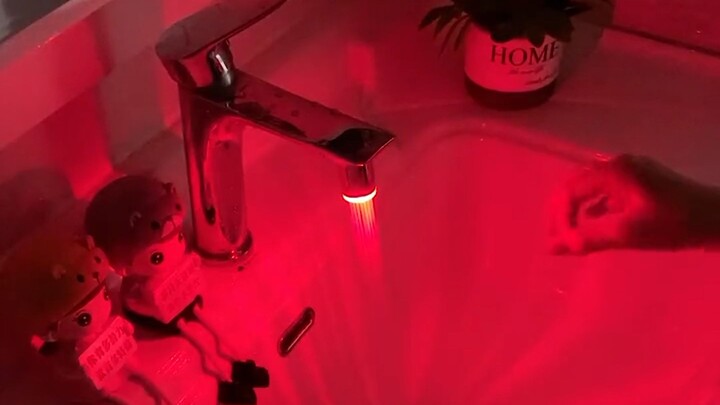 Have you ever seen a color-changing faucet?