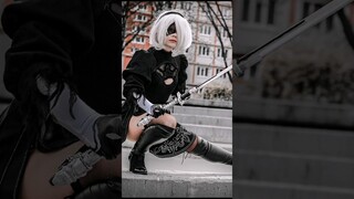 FIRST cosplay vs LAST cosplay #trend | Sakura Haruno & 2B #cosplay | Naruto & Nier: Automata