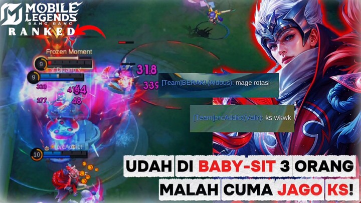DIBACOTIN ALDOUS BEBAN! 😡 Di-Babysit 3 Orang Tapi Cuma Jago KS Doang! 🤮