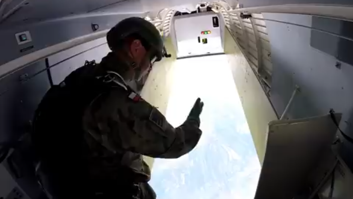 When skydiving through the clouds, I found that the clouds were full of water vapor.