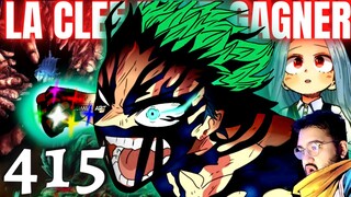 DEKU DONNE TOUT ! ERI VA REMBOBINER SHIGARAKI ? THÉORIE AFO - MY HERO ACADEMIA 415 - REVIEW MANGA