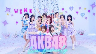【عمل عيد ميلاد Yingluo】Xuetong يغمز 💕AKB48! الحلاوة 1100%!! تحول تشكيل رائع للغاية! カ ラ コ ン ウ イ ン ク