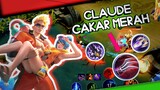 CLAUDE CAKAR MERAH?? - Gameplay Claude montage + Satisfying Mlbb