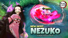 Skin Terbaru!! Nezuko, Efek-nya Cantik Banget‼️