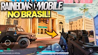 AGORA SIM! RAINBOW SIX MOBILE NOVO TESTE NO BRASIL, BETA ABERTO, LANÇAMENTO e mais